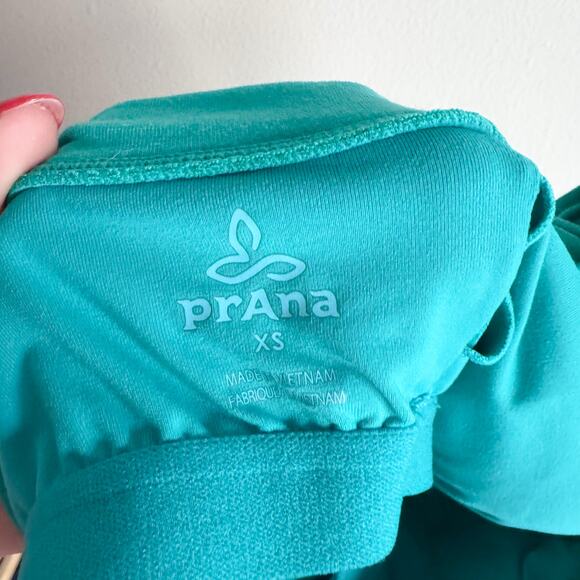 Prana Green Dragonfly Quinn Racerback Athletic Mini Dress - XS - Picture 4 of 10